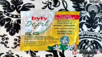 Крем для депіляції byly пом'якшувальний з маслом моно Таїті - «❀❀❀ не здивована такій кількості (крем) Крем для депіляції byly пом'якшувальний з маслом моно Таїті - «❀❀❀ не здивована такій кількості