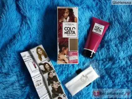 Фарба для волосся l oreal colorista washout - «кольорове омбре на меліроване волосся - який ефект