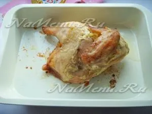 Курка з часником і майонезом в духовці, рецепт (майонез) Курка з часником і майонезом в духовці, рецепт