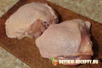 Курячий фарш без м'ясорубки, дитячі рецепти, страви