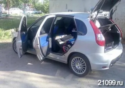 Lada kalina фарбуємо фари