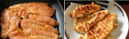 Курячий салат з грінками