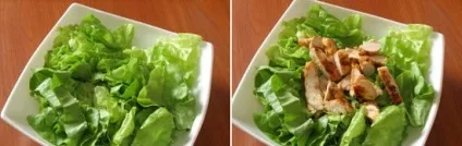 Курячий салат з грінками
