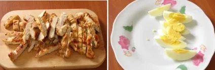 Курячий салат з грінками