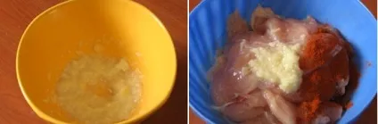 Курячий салат з грінками