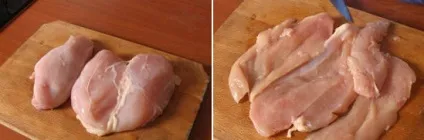 Курячий салат з грінками