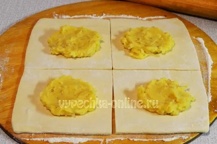 Курячі ніжки в листковому тісті з картоплею (картоплею) Курячі ніжки в листковому тісті з картоплею