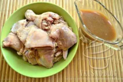 Курка під апельсиновим соусом - рецепт з фото (курка апельсиновим соусом) Курка під апельсиновим соусом - рецепт з фото