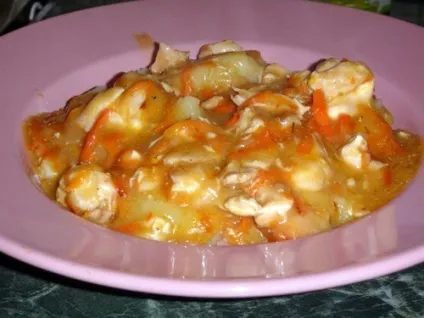 Курка з підливою на сковороді, рецепт з фото (курка) Курка з підливою на сковороді, рецепт з фото