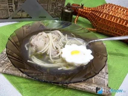 Курячий суп рецепт зі спагеті (курячий суп з вермішеллю) Курячий суп рецепт зі спагеті