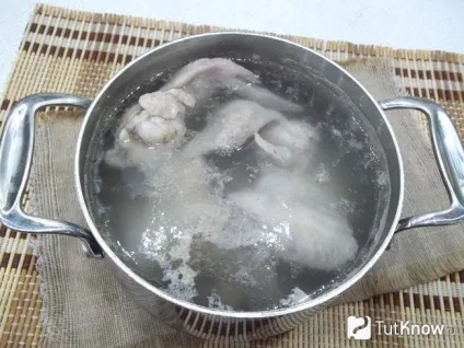 Курячий суп рецепт зі спагеті (рецепт) Курячий суп рецепт зі спагеті