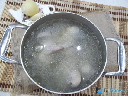 Курячий суп рецепт зі спагеті (легкий курячий суп) Курячий суп рецепт зі спагеті
