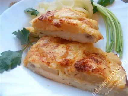 Курка з ананасами
