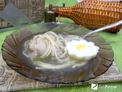 Курячий суп рецепт зі спагеті (легкий курячий суп зі спагеті) Курячий суп рецепт зі спагеті