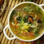 Локшина з куркою і грибами (куркою) Локшина з куркою і грибами