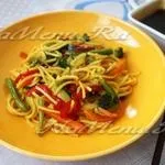Локшина з куркою і грибами (грибами) Локшина з куркою і грибами