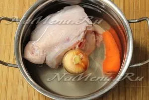 Локшина з куркою і грибами (локшина) Локшина з куркою і грибами