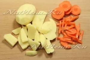 Локшина з куркою і грибами (грибами) Локшина з куркою і грибами