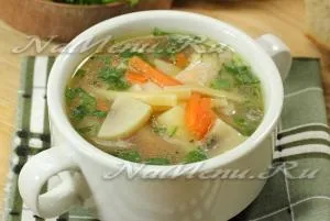 Локшина з куркою і грибами (гриби) Локшина з куркою і грибами
