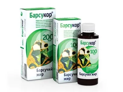 Лікування бронхіту Борсучим жиром застосування (лікування) Лікування бронхіту Борсучим жиром застосування