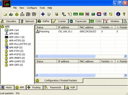 Атака arp spoofing, перехоплення пошти та пароля в локальній мережі (перехоплення) Атака arp spoofing, перехоплення пошти та пароля в локальній мережі