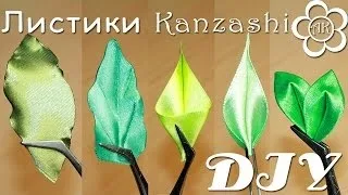 Листочки канзаші відео майстер-класу (листочки) Листочки канзаші відео майстер-класу