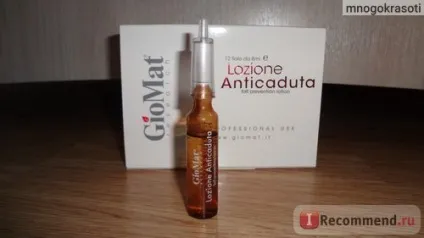 Лосьйон для волосся giomat lozione anticaduta проти випадіння, для стимулювання росту - «випадання