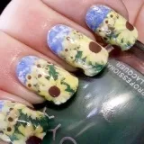 Манікюр з соняшниками (фото ідей дизайну) (ЦЮ КОЛЕКЦІЮ ІДЕЙ МАНИКЮРА) Манікюр з соняшниками (фото ідей дизайну)