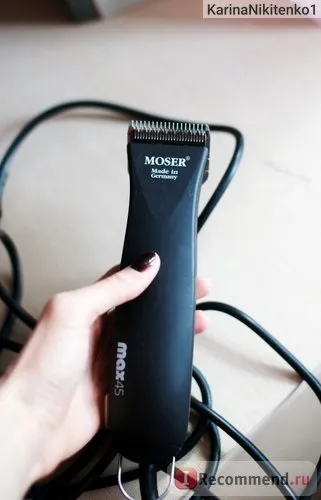 Машинка для стрижки тварин moser max 45 (type тисячі двісті сорок п'ять) - «мій moser постриг вже більше сотні собак і (стрижки) Машинка для стрижки тварин moser max 45 (type тисячі двісті сорок п'ять) - «мій moser постриг вже більше сотні собак і