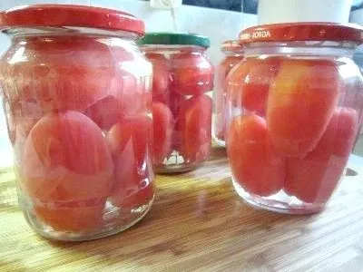 Мариновані помідори без шкірки (шкірки) Мариновані помідори без шкірки