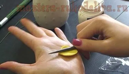 Майстер-клас з керамічної флористики жовтий тюльпан (керамічна флористика майстер клас) Майстер-клас з керамічної флористики жовтий тюльпан