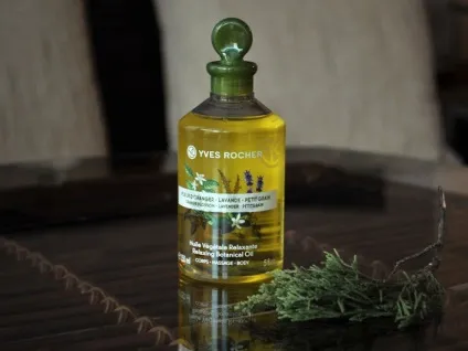Масажні масла yves rocher і наші враження про них, - красивіше кожен день!