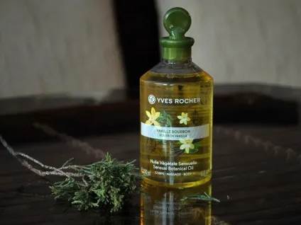 Масажні масла yves rocher і наші враження про них, - красивіше кожен день!