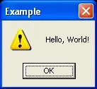Messagebox - це