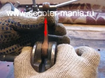 Методика визначення несправностей колінчастого вала скутера, мотоцикла, скутери та мотоцикли (визначення) Методика визначення несправностей колінчастого вала скутера, мотоцикла, скутери та мотоцикли