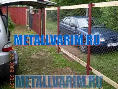 Металеві прожіліни між стовпами (металеві прожіліни прожілінам в паркані для кріплення металеві прожіліни з профільної труби між стовпами кріпити профнастил треба саморезом жорсткість і міцність забору вартість металевої прожіліни для забору якісний міцний паркан з профнастилу) Металеві прожіліни між стовпами