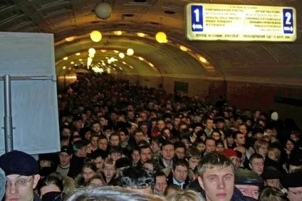 Московське метро-смертельний номер