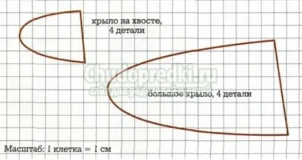 М'яка іграшка літак, своїми руками