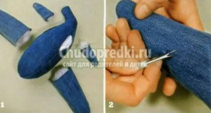 М'яка іграшка літак, своїми руками