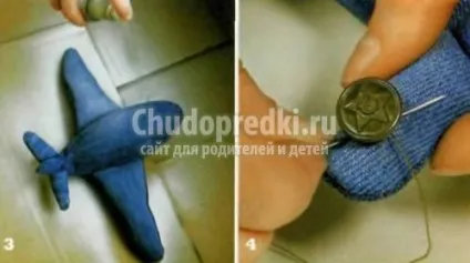М'яка іграшка літак, своїми руками