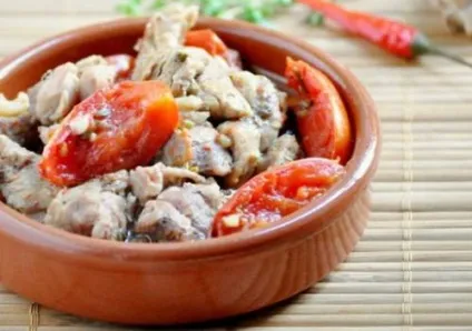 М'ясо з помідорами - кращі рецепти (м'ясо) М'ясо з помідорами - кращі рецепти