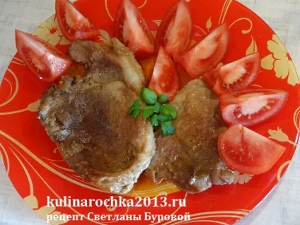 М'ясо смажене в мультиварці