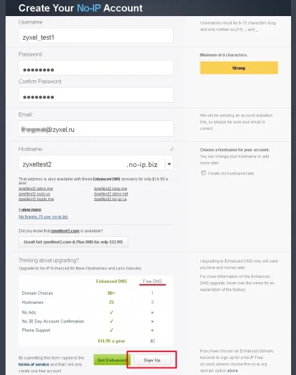 Налагодження та використання сервісу динамічного dns від no-ip - keenetic (no-ip) Налагодження та використання сервісу динамічного dns від no-ip - keenetic