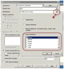Backup sql