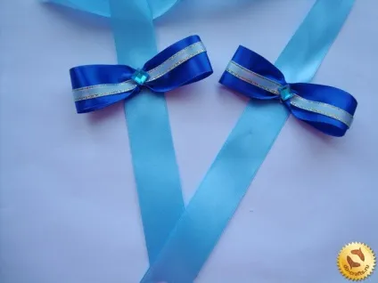 Бант для новонародженого на виписку своїми руками (хлопчик) (новонародженого) Бант для новонародженого на виписку своїми руками (хлопчик)