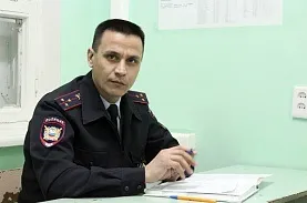Вночі в поліції