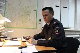 Вночі в поліції