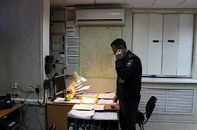 Вночі в поліції