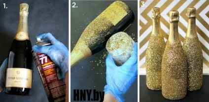 Новорічні пляшки своїми руками 27 незвичайних ідей (ідей) Новорічні пляшки своїми руками 27 незвичайних ідей