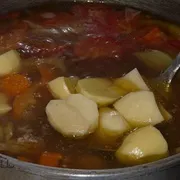 Нухут шурпа з бараниною (нухут) Нухут шурпа з бараниною